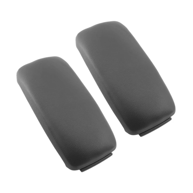 

2X Car Center Console Armrest Lid Leatherette Black 8P0864245P for A3 8P 2003-2012