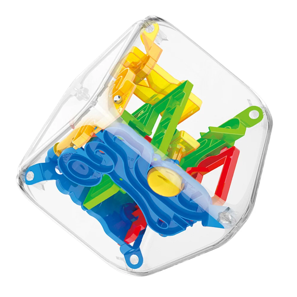

1pc 3D Puzzle Maze Toy Handheld Brain Game Challenge Toy Educational Balance Toy for Children