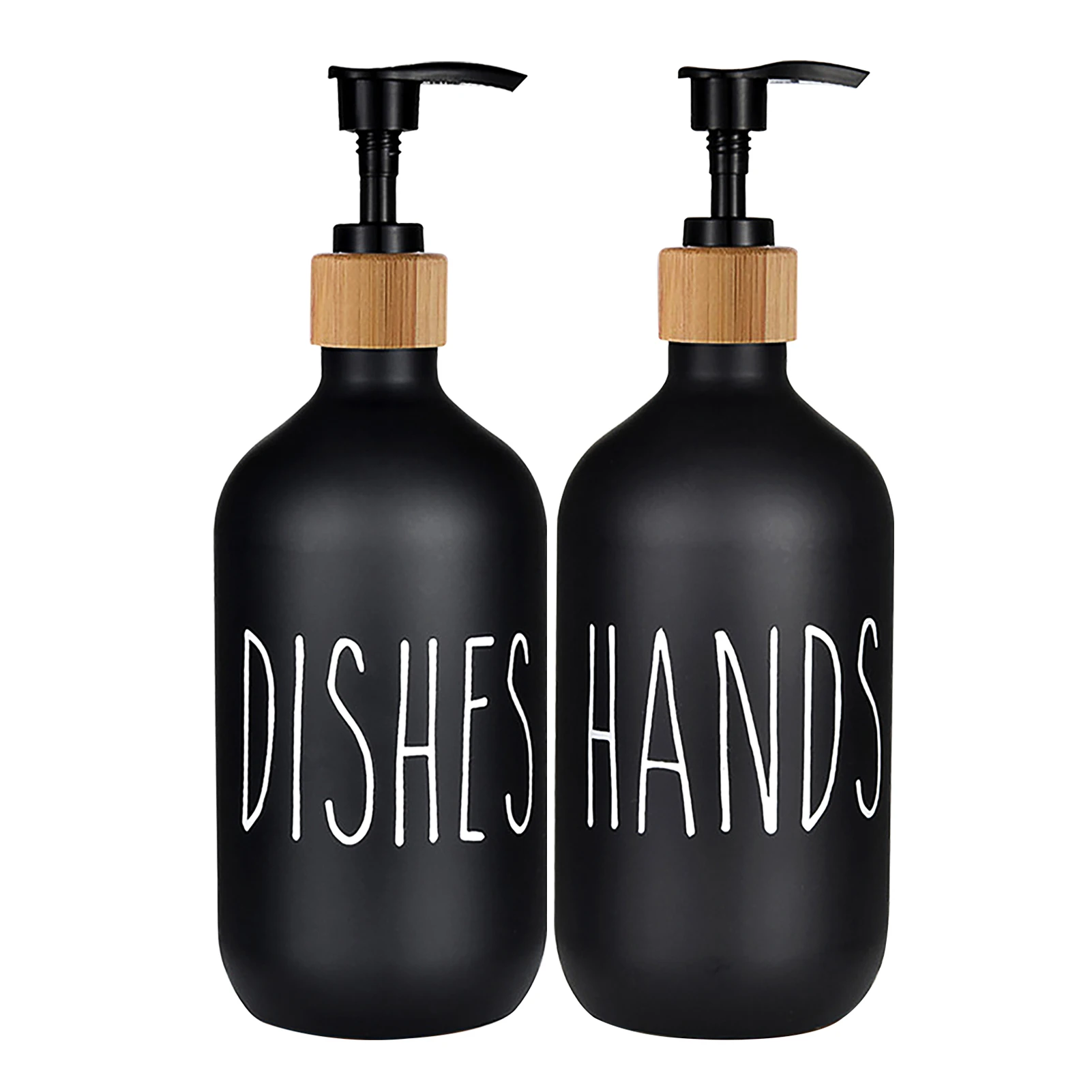 

2 шт., дозатор для мыла и шампуня, 500 мл