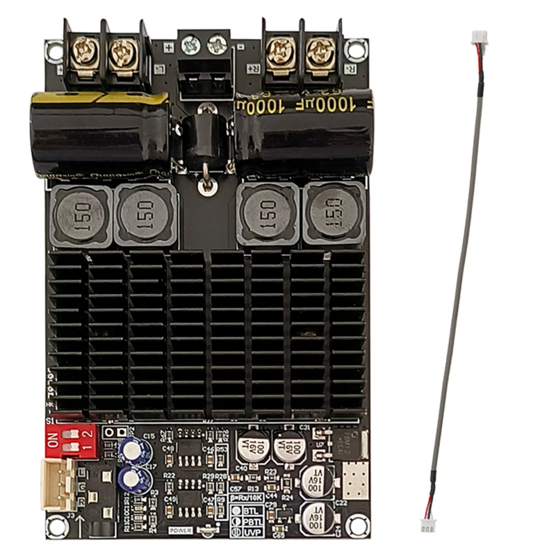 Плата цифрового усилителя 2 1 каналов 2X100W + 200W сабвуфер TPA3221 модуль Bluetooth с