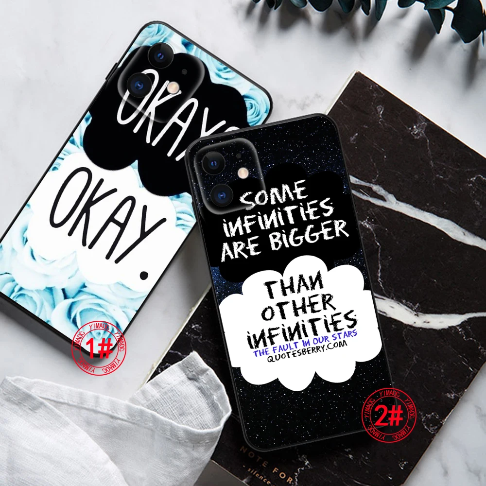 Неисправность в наших звездах подходит мягкий силиконовый чехол для телефона