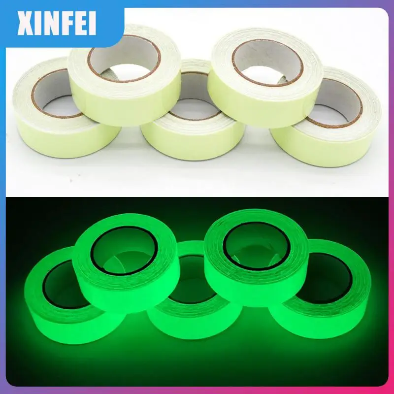 

4.5cm Outer Diameter Size Convenient Warning Tape Cautionary Warning Light Sticker Fluorescent Ornamental Luminous Safety Tape