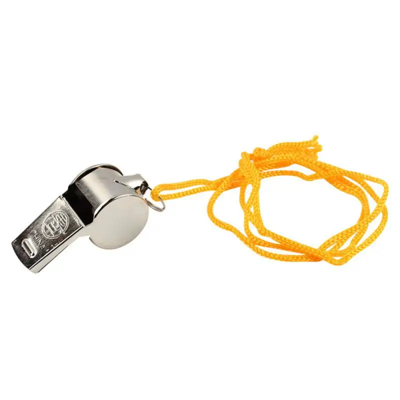 

Metal Whistle Referee Sport Rugby Party Outdoor sports Like Whistle Training School Soccer Football Colorful lanyard Whistle