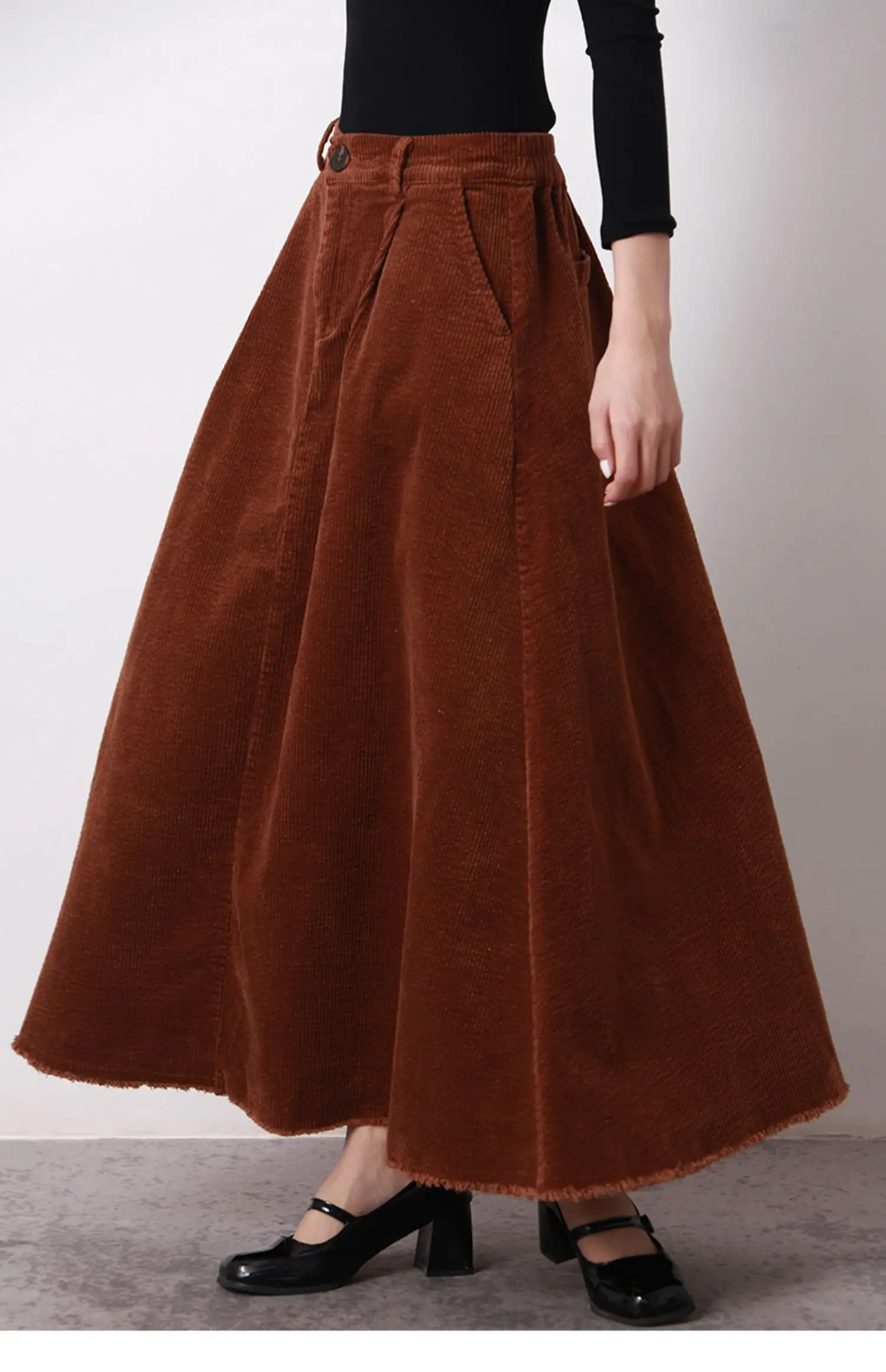 Женская плиссированная подиумная юбка розовая Базовая трапециевидная с