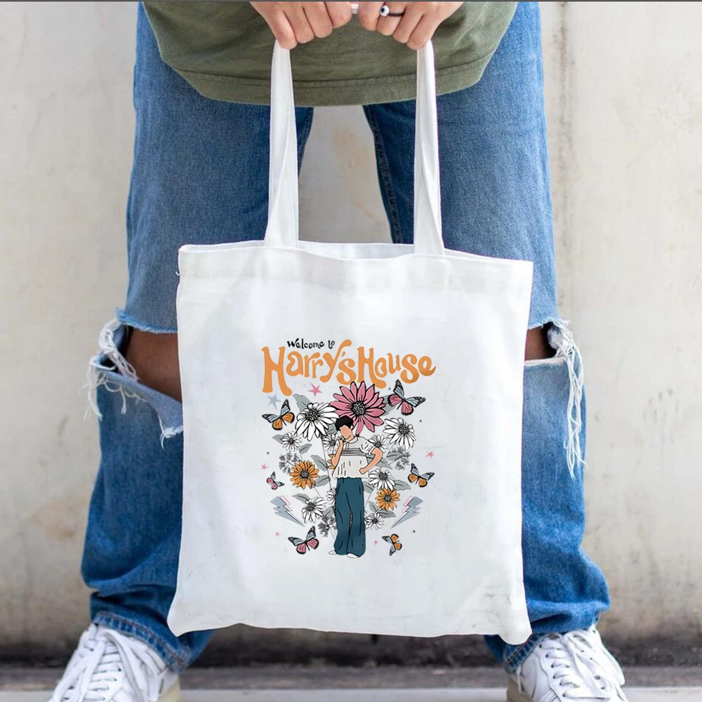 Добро пожаловать в дом Гарри Tote Bag HS Tpwk Love Tour вдохновленная женская сумка для