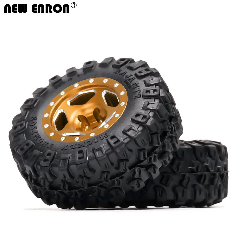 Ступица обода колеса 52*19 мм Шина 1 0 дюйма для RC CRAWLER CAR 1/24 Axial SCX24 Chevrolet C10 B-17 Betty FMS FCX24