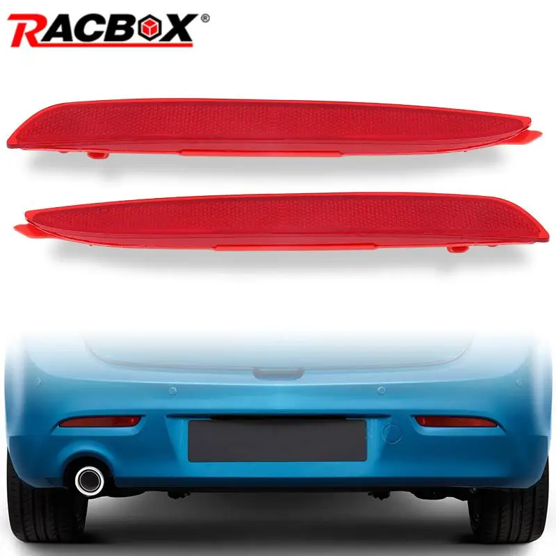 

Automotive Rear Bumper Reflector Warning Light Strip Cover Bar Fits For Mazda 3 BL 2009-2019 Reflective Fog Lamp Accessories