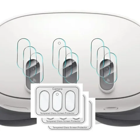 Для Meta Quest 3 VR Защитная пленка для объектива из закаленного стекла HD Прозрачная защитная пленка от царапин для Meta Quest 3 Аксессуары