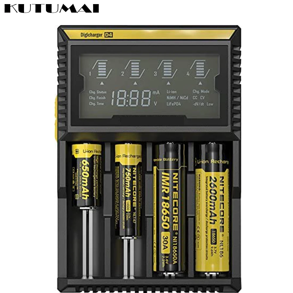 Зарядное устройство USB Smart 18650, зарядное устройство Digi, зарядное устройство со светодиодной подсветкой, интеллектуальная электронная схема, глобальная страховка, зарядка литий-ионных аккумуляторов 14500 16340 26650