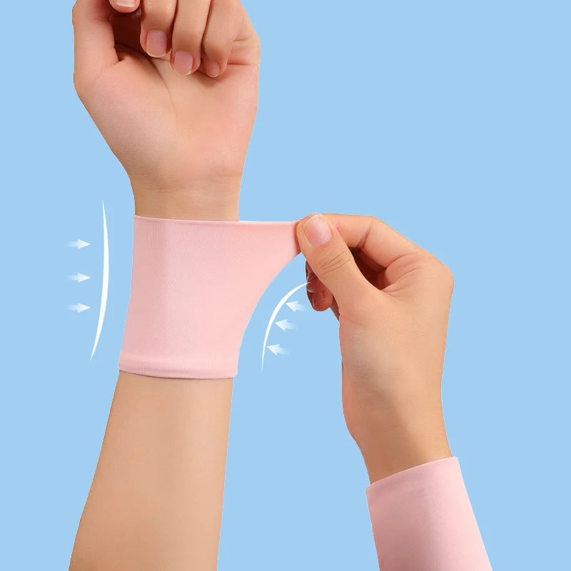 

1Pair Children's Ice Silk Wrist Sweatband Tennis Sport Wristband Volleyball Gym Wrist Brace Support Sweat Band Towel Bracelet