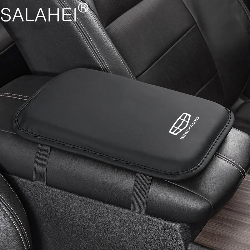 

Car Armrest Mat Center Console PU Leather Protection Cushion For Geely Coolray Atlas Tugella Emgrand EC7 X7 Boyue Parts MK CK