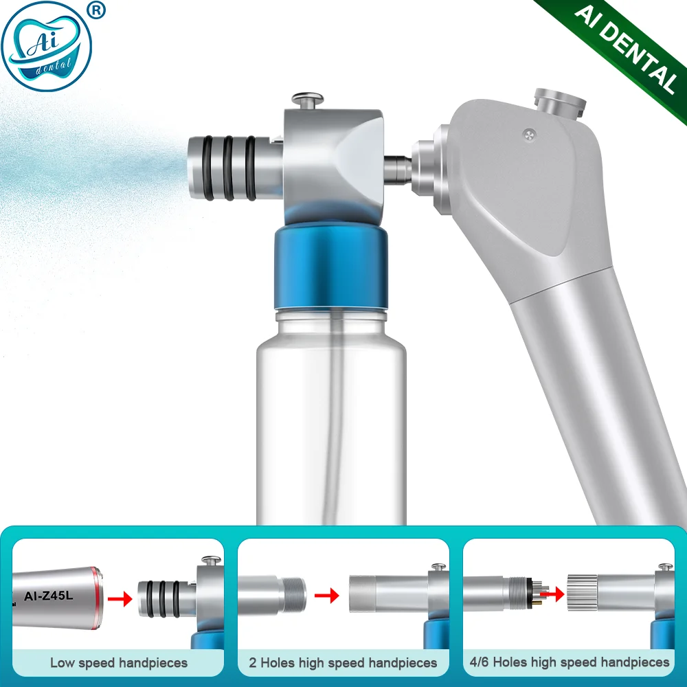 

Dental Maintenance Tools Spray Lubrication Contra Angle Oiling Cleaning High Speed Handpiece Nozzle Adapter Oil Lubricator