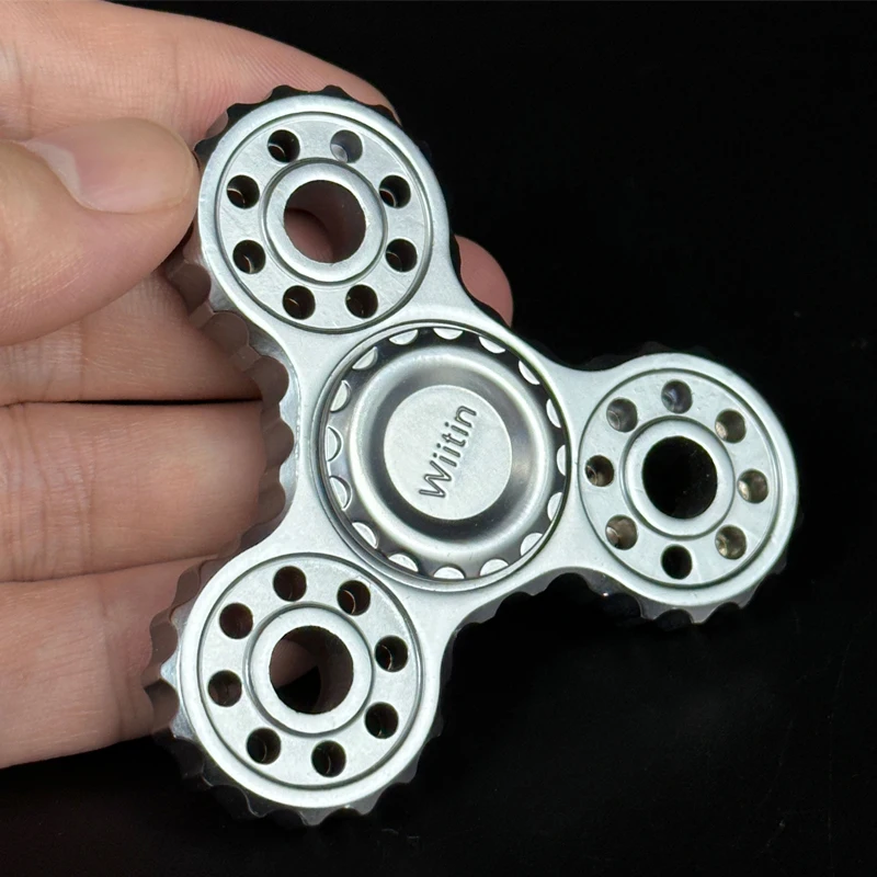 New Mechanical Fingertip Spinner Toys EDC Metal Fidget For Adults Kids Anti Anxiety Juguete Para Aliviar El Estrés