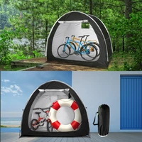 motorcycle scooter full covers 210d bicycle tent with bag bike camping tent rainproof dustproof uv sun indoor outdoor protector