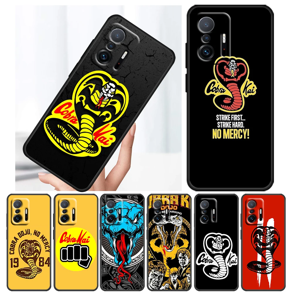 

Cool Tattoos King Cobra Snake For Xiaomi Mi A1 A2 A3 Mix 3 Poco F1 Mi 5 6 8 9 SE Pro Play Lite Silicone Soft Black Phone Case