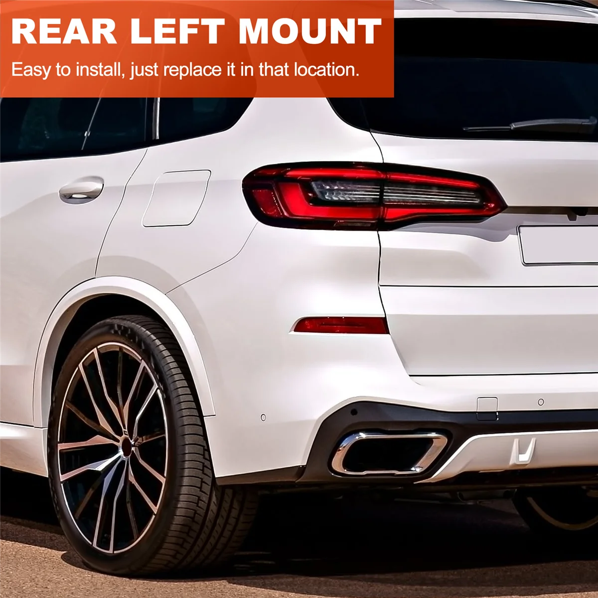 Панель отражателя заднего левого бампера 63147463973 Для BMW G05 X5 40iX 50iX 2018-2022