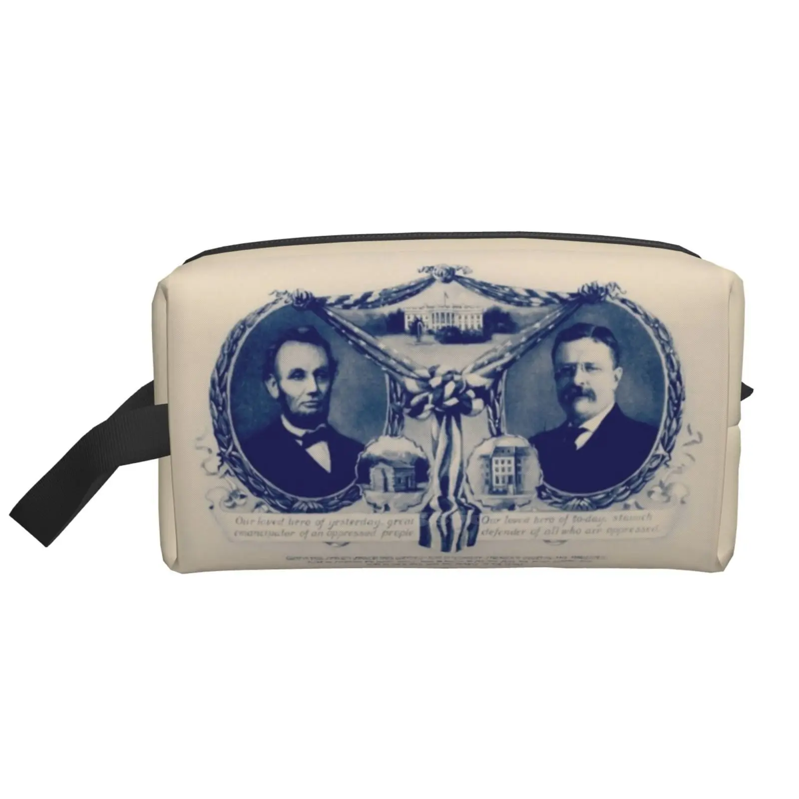 

Abraham Lincoln And Theodore Roosevelt - 1906 Digital Storage Bag Travel Bag Storge Bags Abraham Lincoln President Lincoln