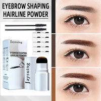 13pcs portable one step eyebrow stamp set waterproof lasting eyebrow enhancers brow powder stamp modification eyebrow hairline