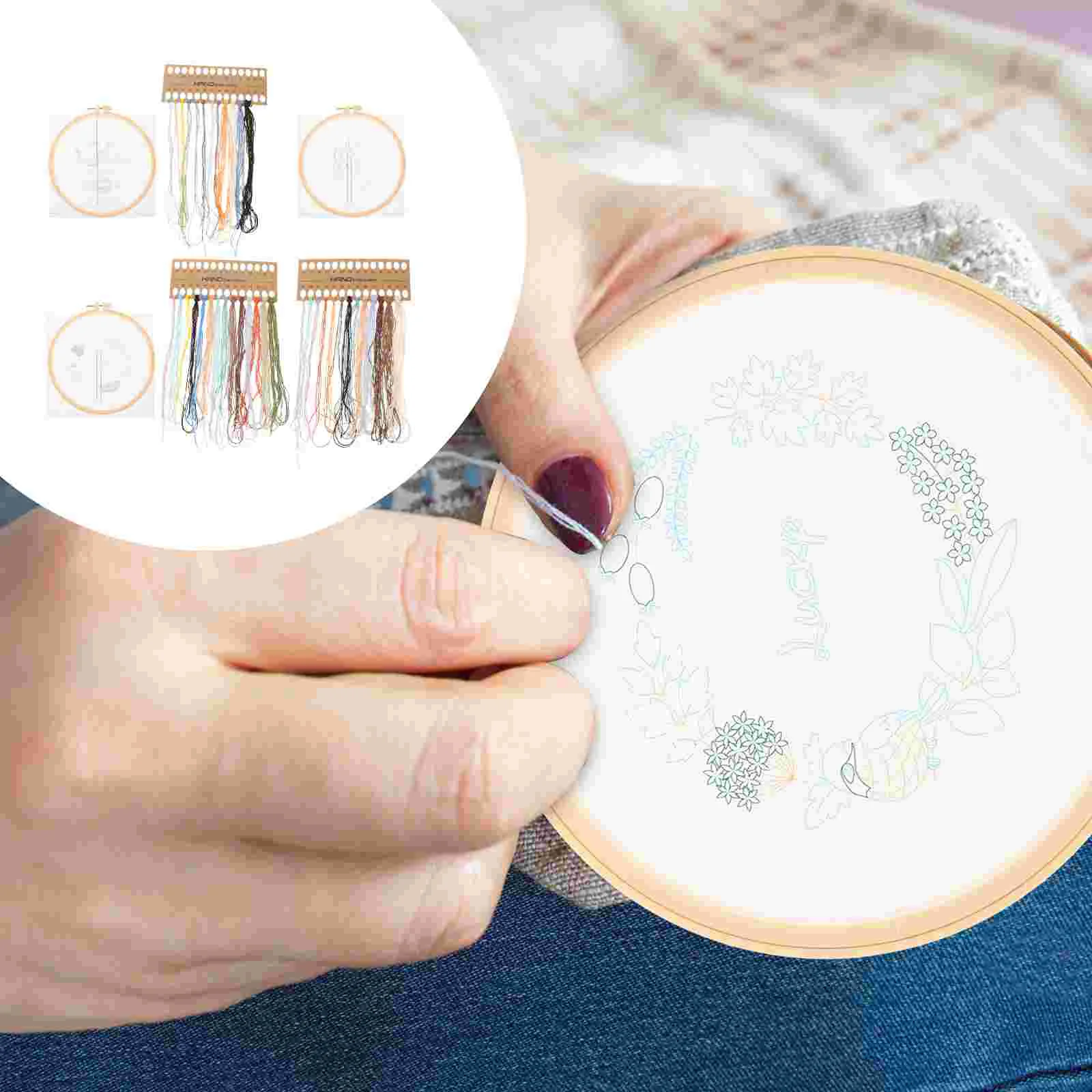 

Набор для вышивки «сделай сам», 3 комплекта