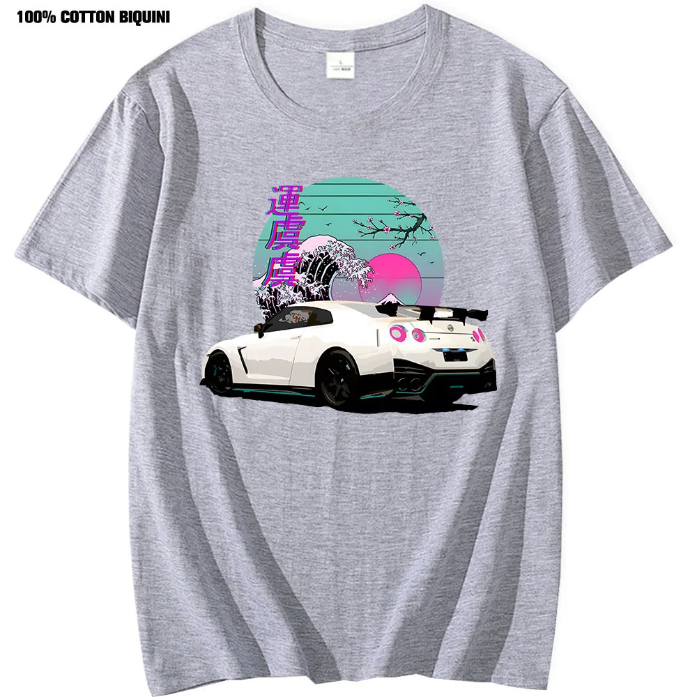 Футболка С Рисунком Аниме Vaporwave Jdm Legend Print
