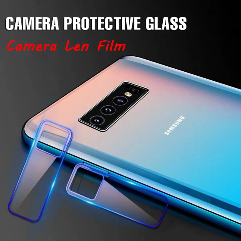 phone camera screen protector for samsung s10 protective glass for samsung galaxy s8 s9 plus s10 plus 5g note 8 9 s6 s7 len film free global shipping