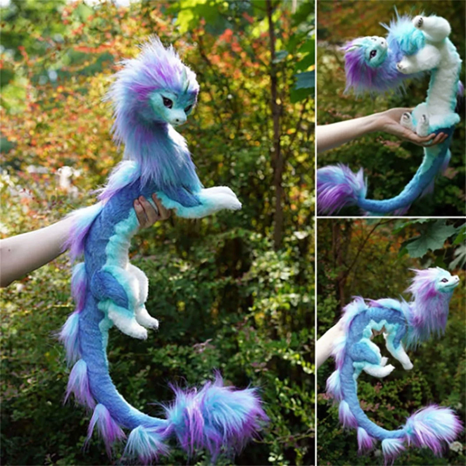 

Animal Blue Dragon Plush Dolls Bugs Worms Children's Toys Long-mouthed Elves Kids Birthday Creative Gift Zabawki Dla Dzieci