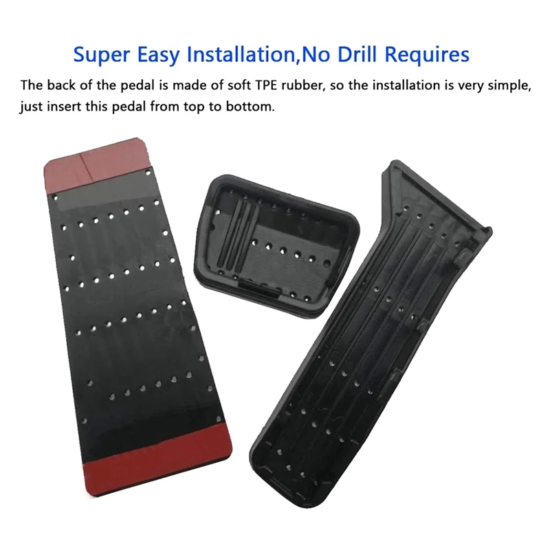 Новые противоскользящие накладки на ножную педаль газа для Mazda 2 3 6 задняя яркость