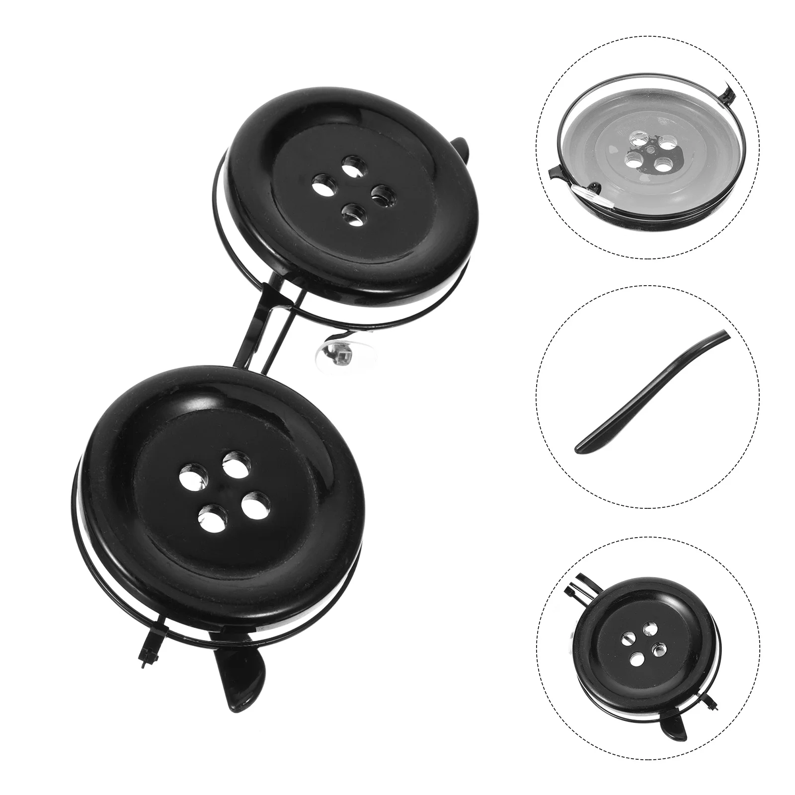 Мужская одежда очки на пуговицах модные солнцезащитные крутые для подростков