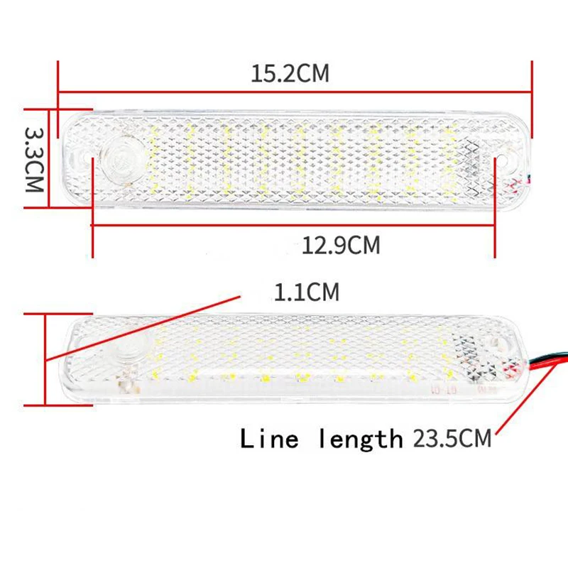 2/4 шт. 12-85 в 36 светодиодов