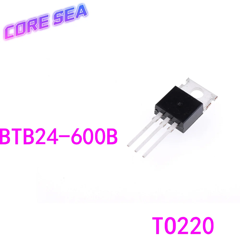 

10 шт., встроенный двунаправленный Тиристор TO-220 24A/600V