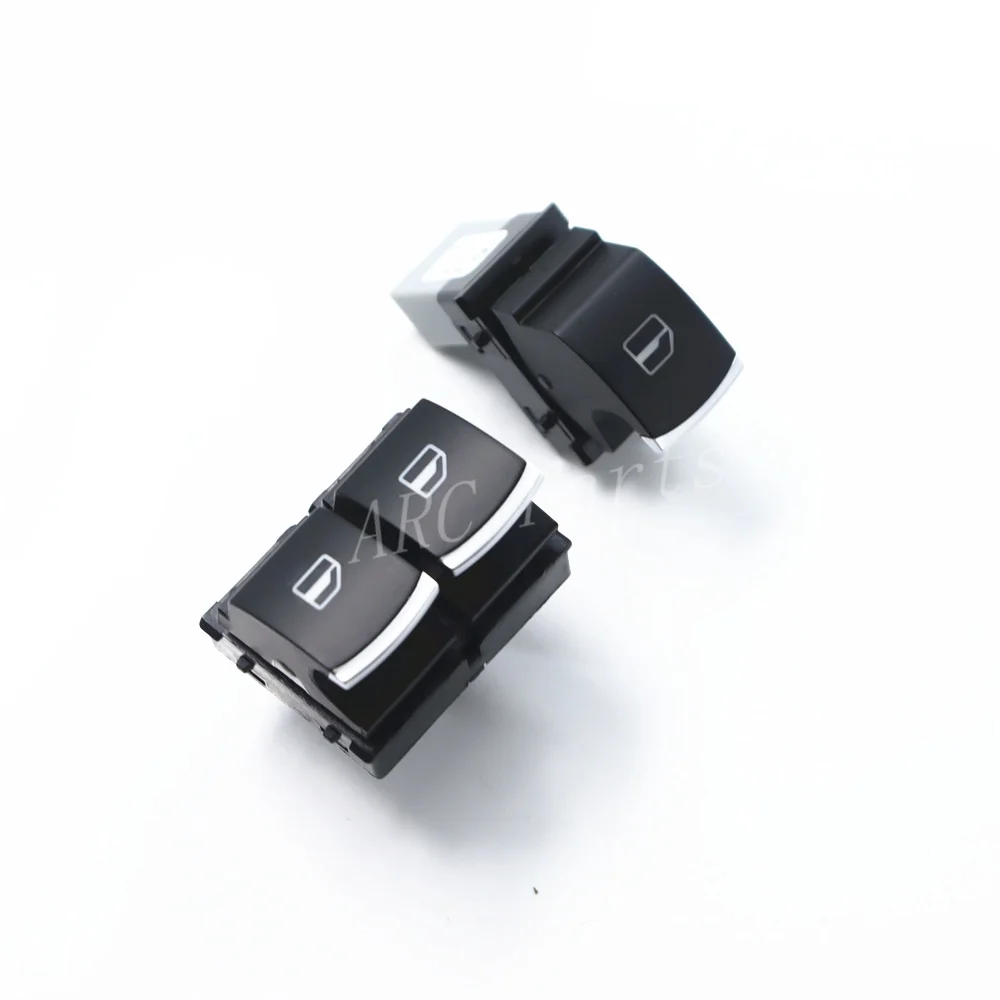 Хромированный переключатель электрического стеклоподъемника для VW Passat B6 B7 Golf 5 6