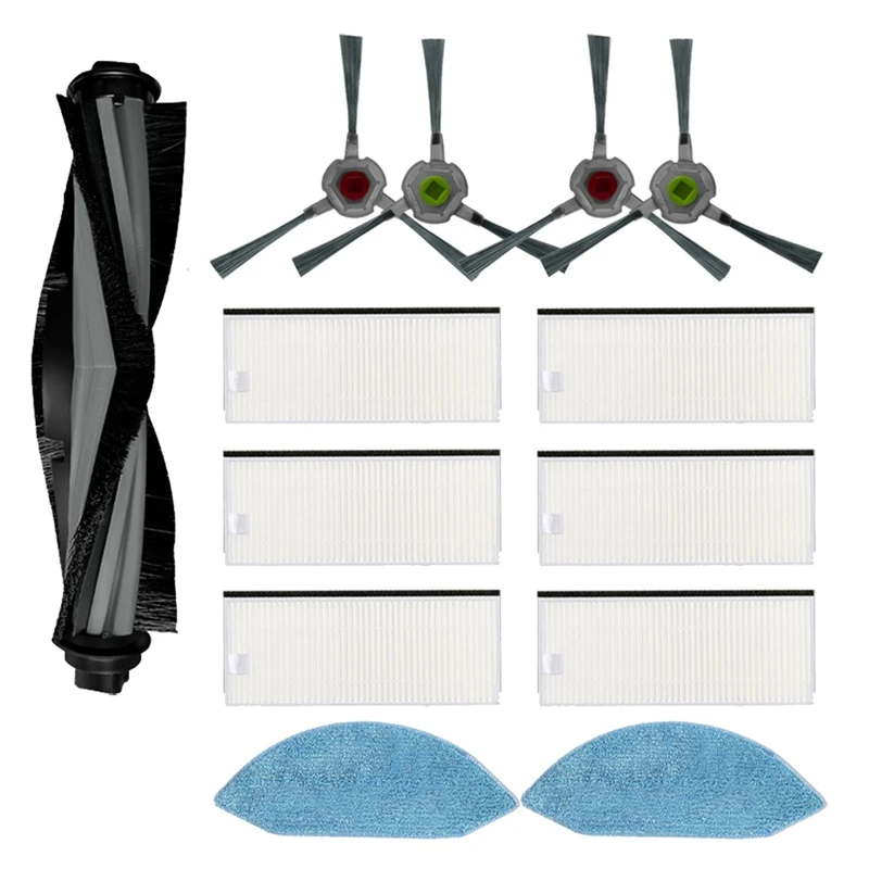 

Replacement Main Side Brush HEPA Filter Mop Cloth For Ecovacs Deebot OZMO U2 DGN22 U2 Pro Vacuum Cleaner Accessories