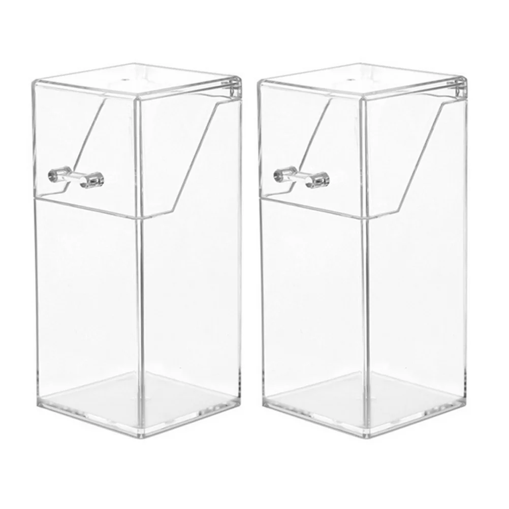 

Brush Makeup Box Desktop Storageorganizer Clear Holder Cup Stationery Peneyebrowmarker Displaybucket Acrylic Case Stand