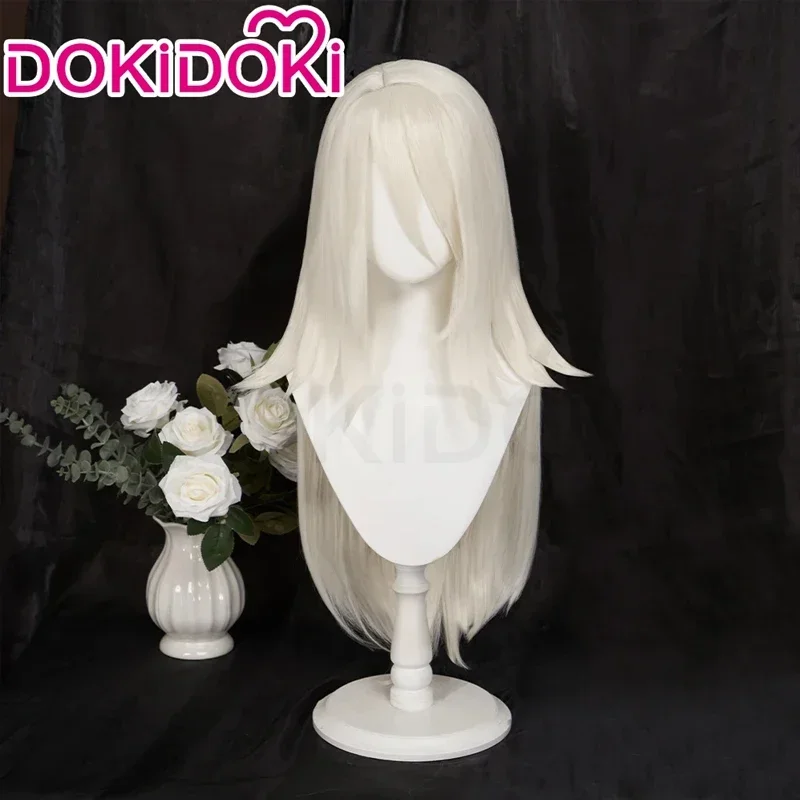 Парик A2 Косплей Игра DokiDoki YoRHaa Тип A No 2 Женские Длинные Серебряные Волосы