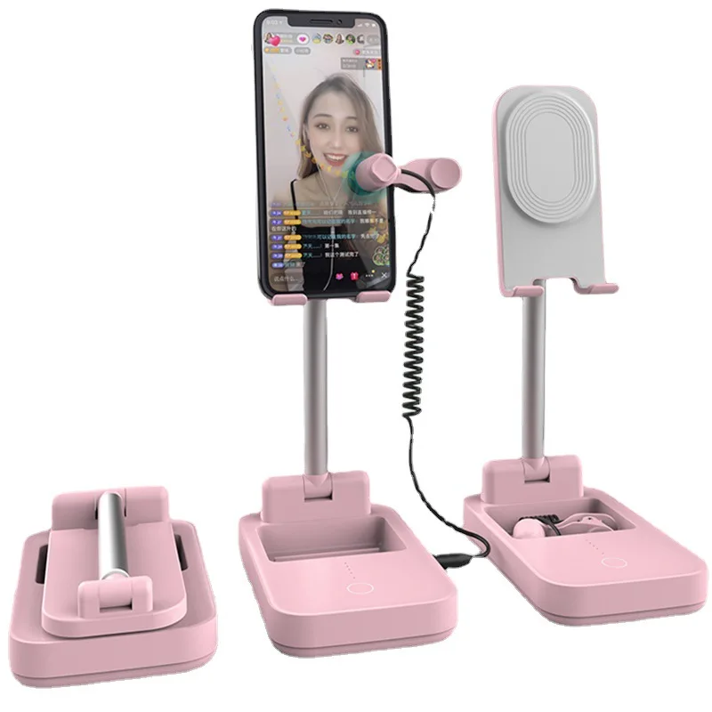 

Folding Clicker Live Click Bracket Z1/T2 Net Red Anchor Live Click Mobile Phone Bracket