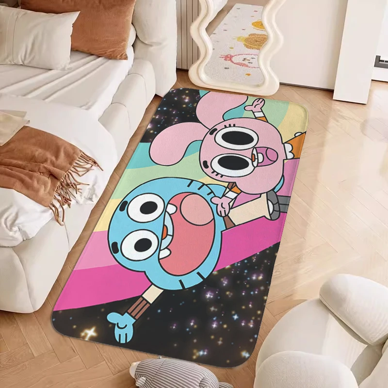 Ковер для спальни коврик ног G-Amazing World of G-Gumball прихожая крыльцо нескользящий