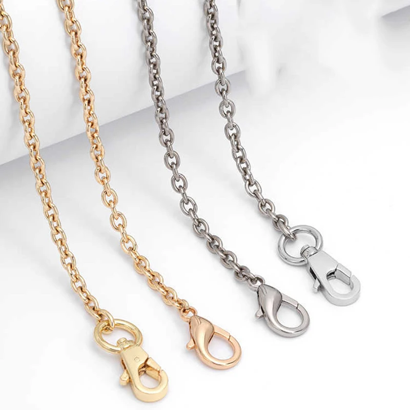 Металлическая цепочка для сумки 110 см