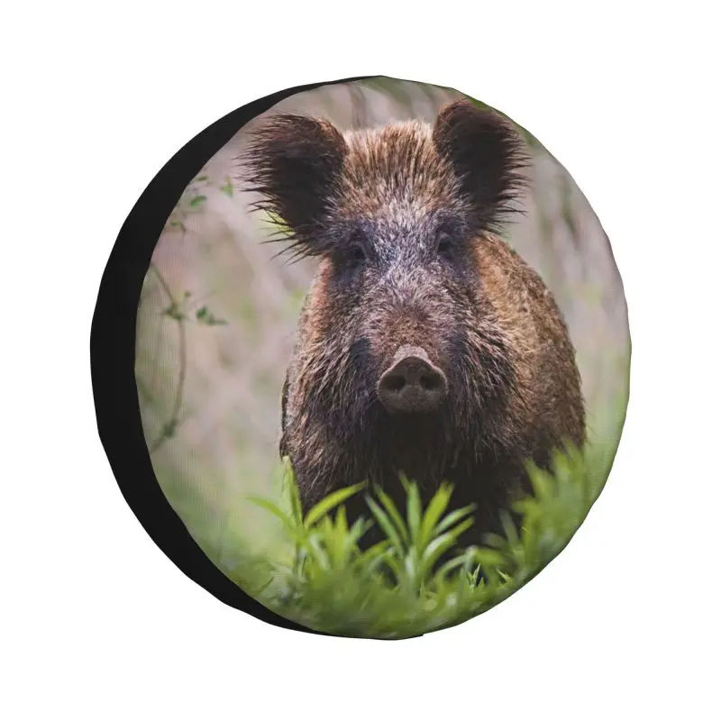 

Custom Wild Animal Boar Spare Tire Cover for Toyota RAV4 Prado 4WD 4x4 RV Car Wheel Protectors 14" 15" 16" 17" Inch