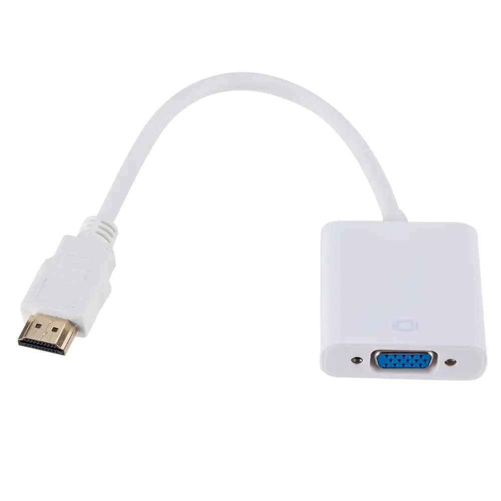 

HDMI-совместимый адаптер VGA 1080P фотокабель для PS4 ПК ноутбука ТВ приставки к проектору HD TV