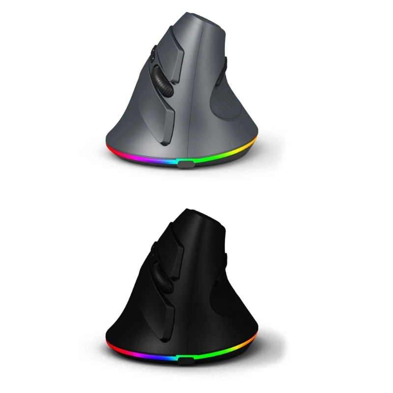 

T25 Wireless Bluetoothcompatible Mouse with Quiet Buttons and Adjustable 1600DPI 2.4Ghz USB Battery Mause P9JB