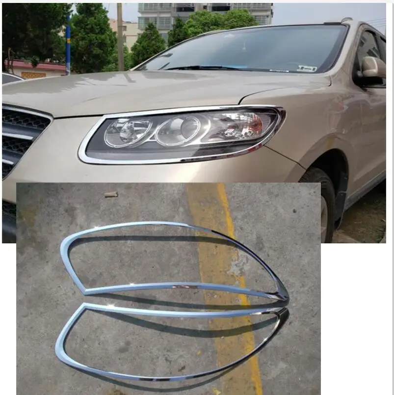 

Хромированная передняя головка для Hyundai Santa Fe 2007 2008 2009 2010 2011