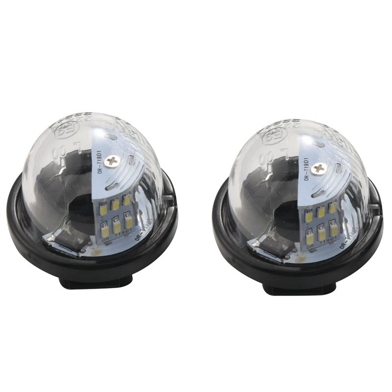

A Pair Car License Plate Lamp Light Number Plate Light for Suzuki Jimmy JB 23W for Opel Agila 2000-2007