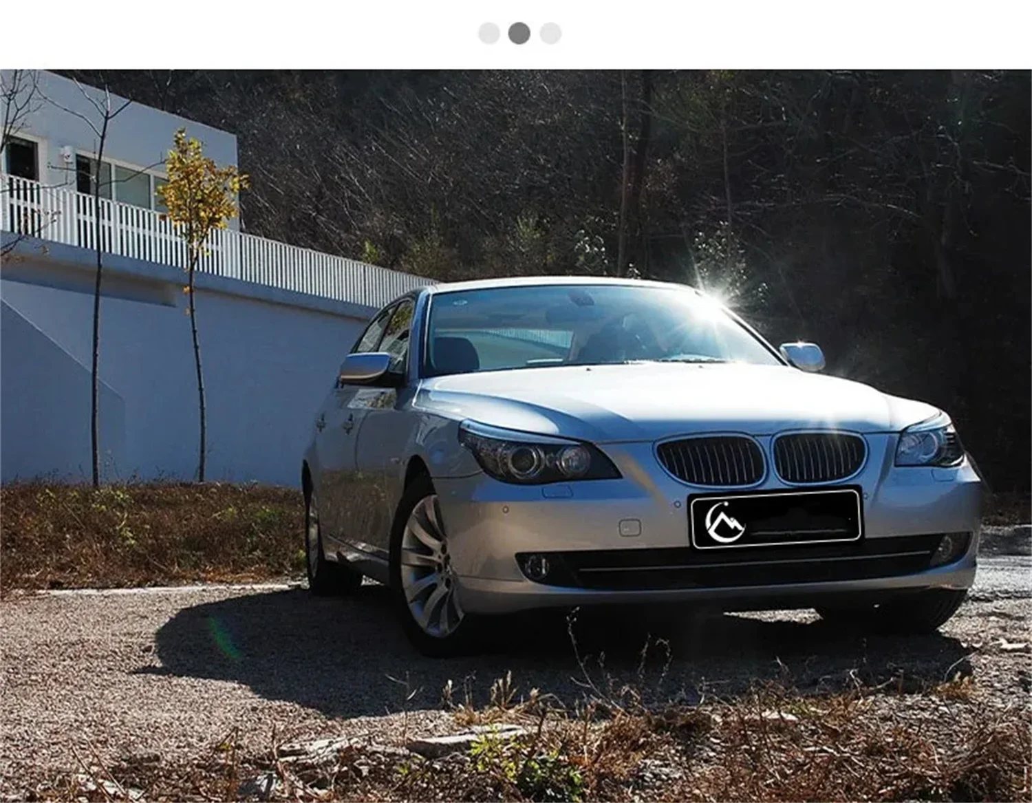 Для BMW 5 серии E60 523 520 525 528 530 Передняя светодиодная фара дневного света DRL Фара