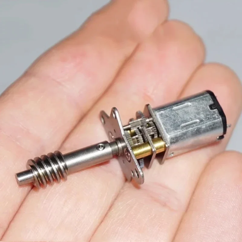 Micro N20 Цельнометаллический мотор-редуктор постоянного тока 3 В 5 В 6 В 62 обмин Длинный винтовой вал Червячный мотор-редуктор Модель самолета Складная посадка (art.: 3920cfdc49b08) - 3920cfdc49b08