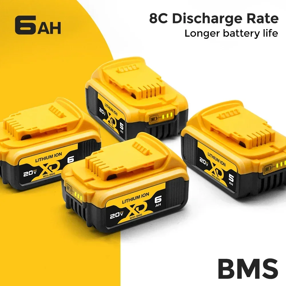 Беспроводная зарядная станция для литиевой батареи Dewalt DCB201 DCB203 DCB207 DCB205 DCB204 DCB206