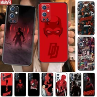 daredevil marvel anime for oneplus nord n100 n10 5g 9 8 pro 7 7pro case phone cover for oneplus 7 pro 17t 6t 5t 3t case