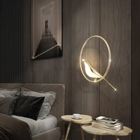 New Modern Remote Magpie LED Pendant Light Bird Chandeliers Lamp Bedroom Kitchen Suspension Hanging Lights Fixtures