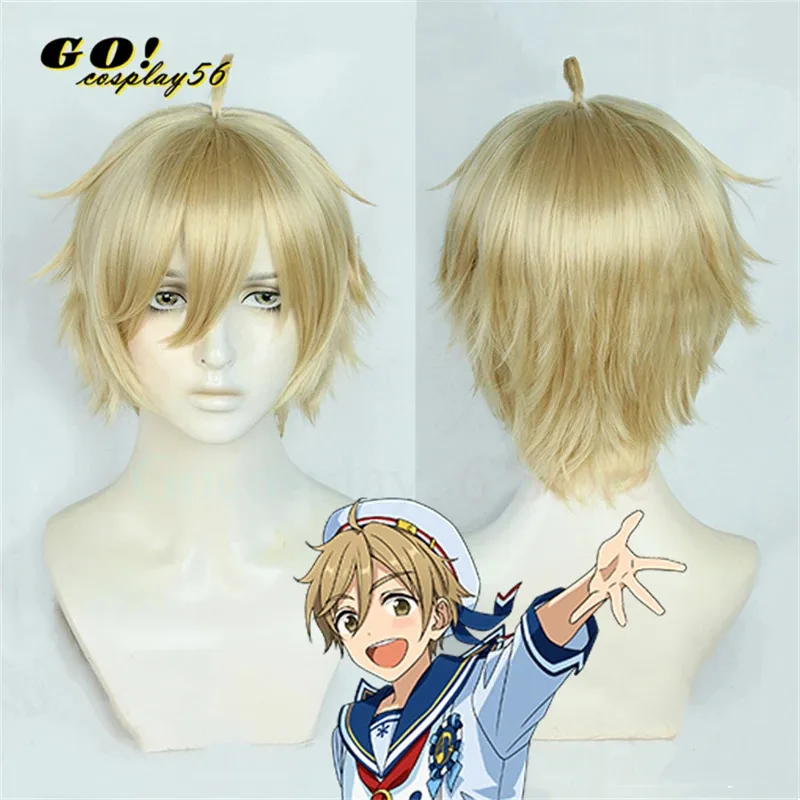 Парик для косплея ES Rabits Shino Hajime Nito Nazuna Tenma Mitsuru Mashiro Tomoya Rabbits, короткие волосы (art.: 3920d2149bdfc) - 3920d2149bdfc