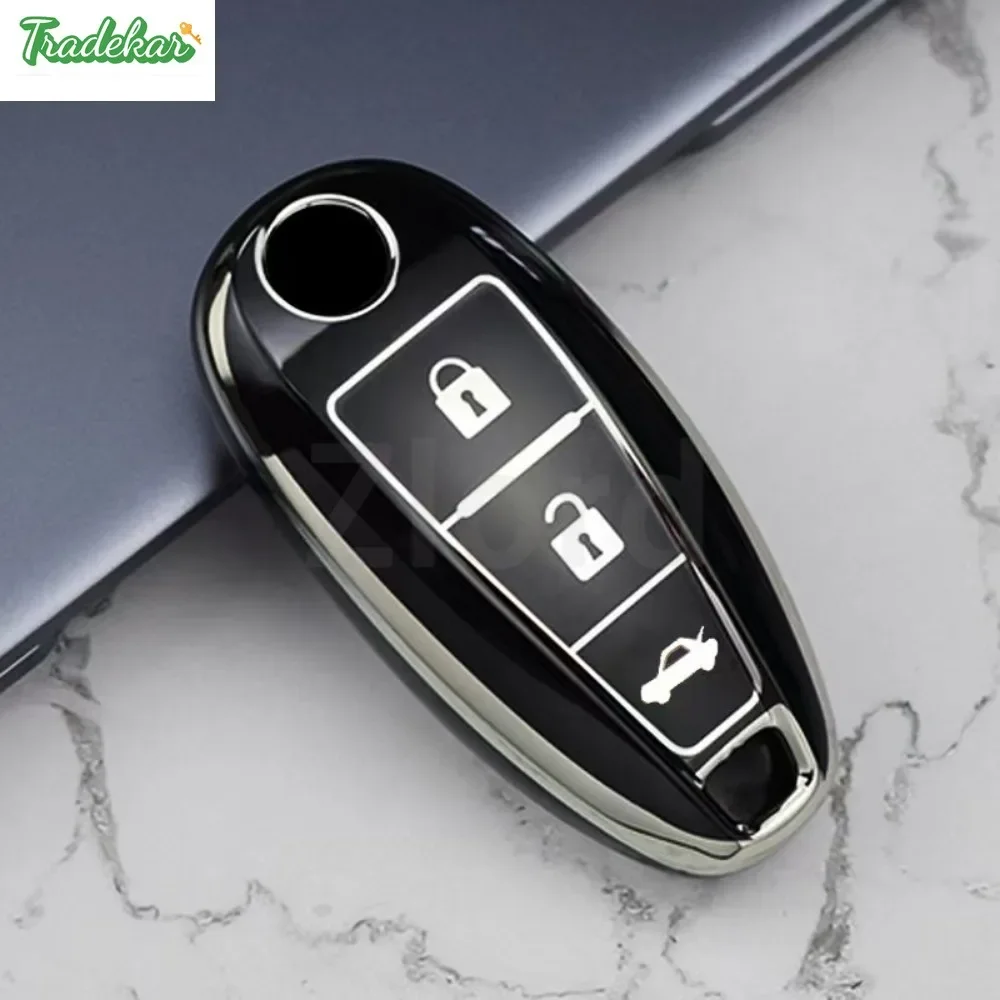 Чехол для дистанционного ключа автомобиля мягкий чехол из ТПУ Suzuki Vitara Swift Ignis Kizashi