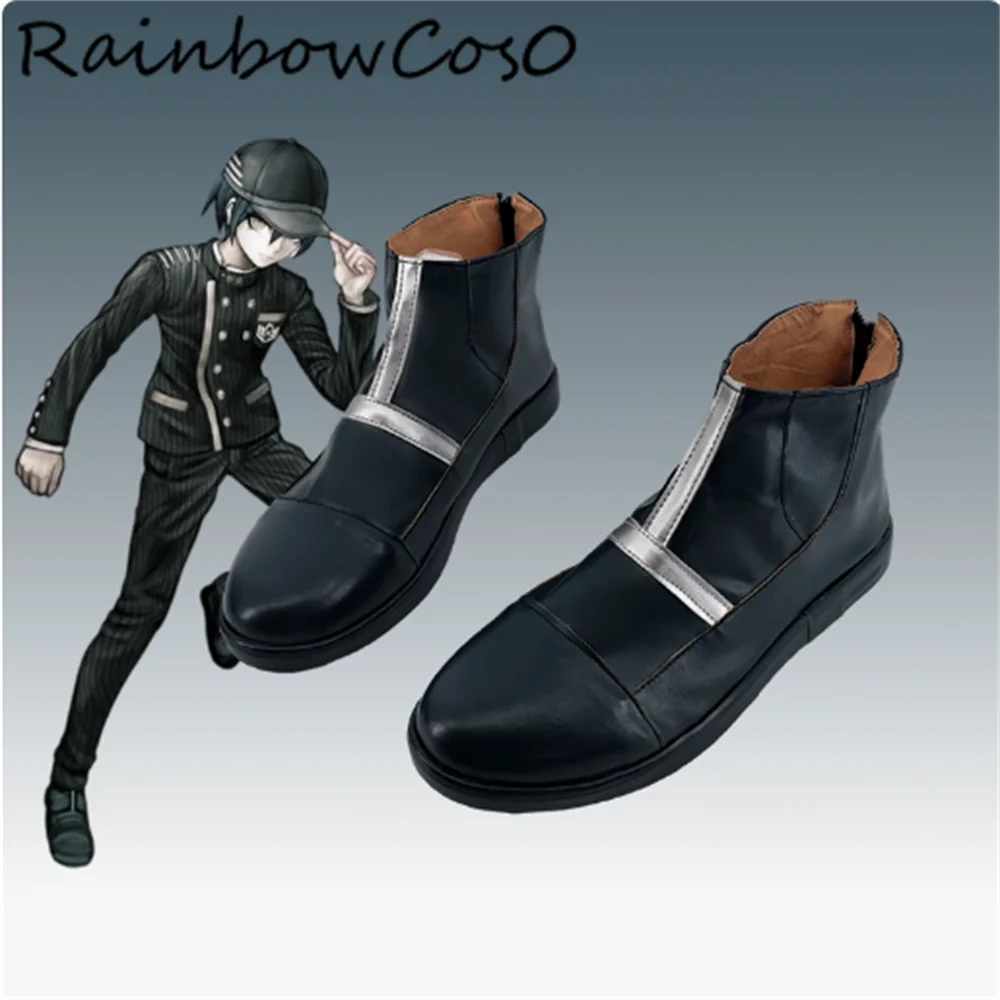 Фото Saihara Shuichi Danganronpa V3: Killing Harmony Обувь для косплея Сапоги Игра Аниме Вечеринка Хэллоуин RainbowCos0 W4833 №2